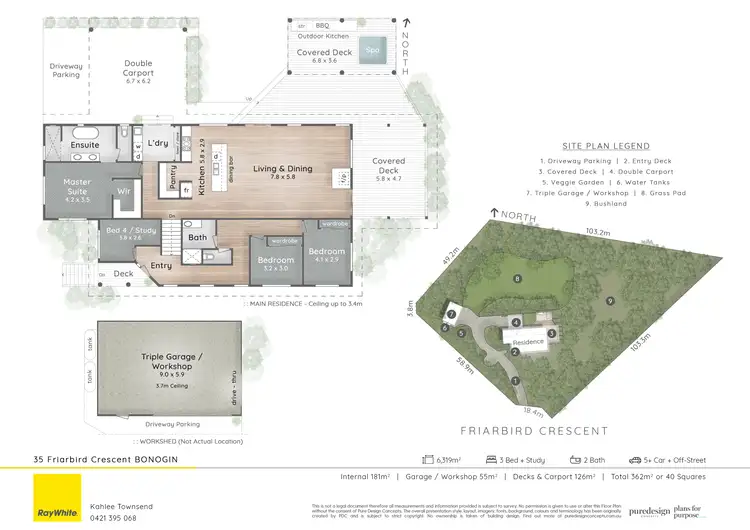 Floorplan of Homely house listing, 35 Friarbird Crescent, Bonogin QLD 4213