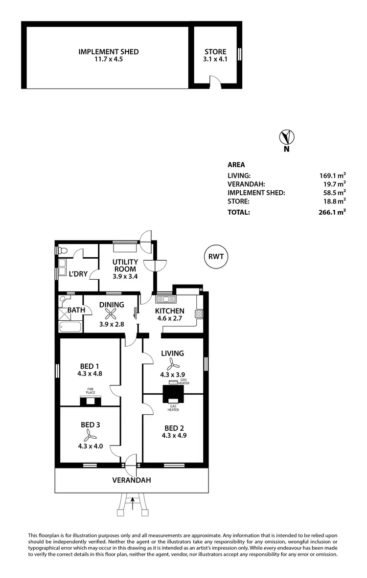 Floorplan of Homely house listing, 33 Edmund Terrace, Murray Bridge SA 5253