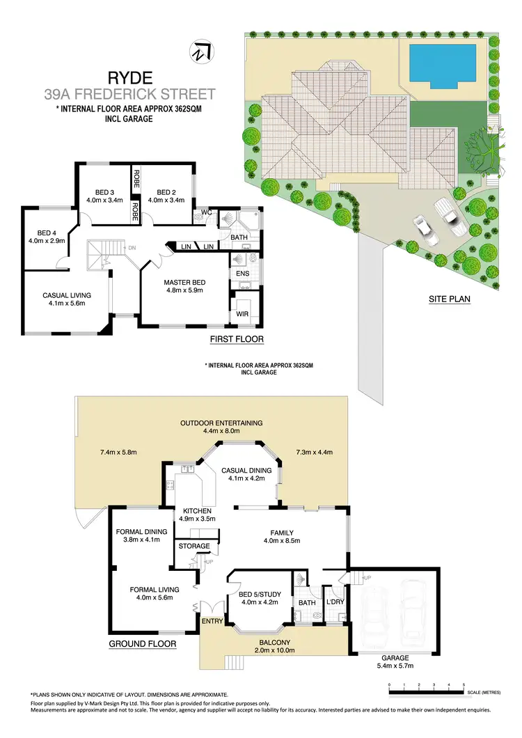 Floorplan of Homely house listing, 39a Frederick Street, Ryde NSW 2112