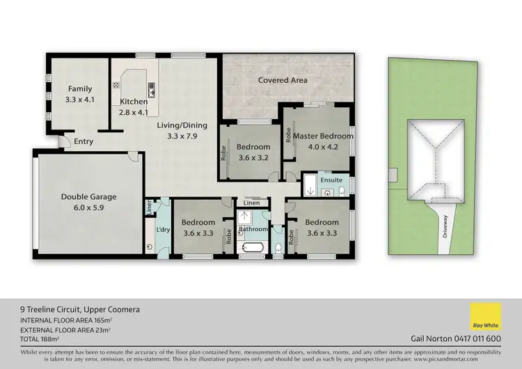 Floorplan of Homely house listing, 9 Treeline Circuit, Upper Coomera QLD 4209