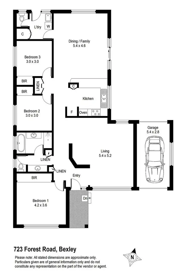 Floorplan of Homely house listing, 723 Forest Road, Bexley NSW 2207