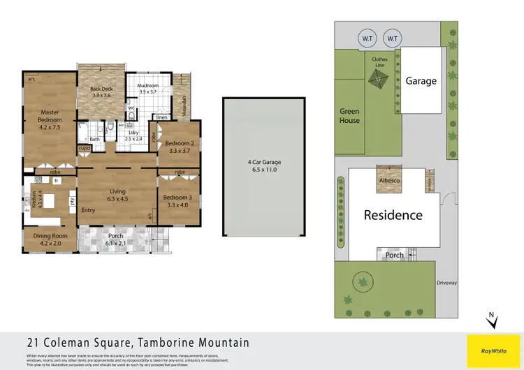 Floorplan of Homely house listing, 21 Coleman Square, Tamborine Mountain QLD 4272