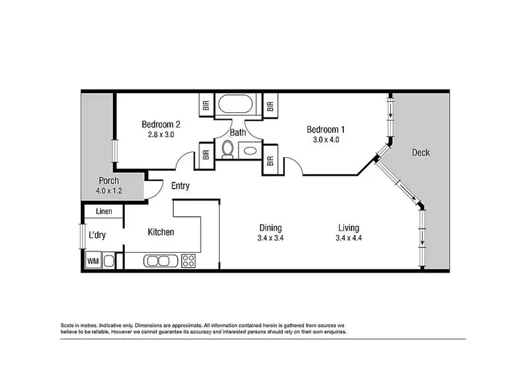 Floorplan of Homely unit listing, 16/15 Hale Street, North Ward QLD 4810