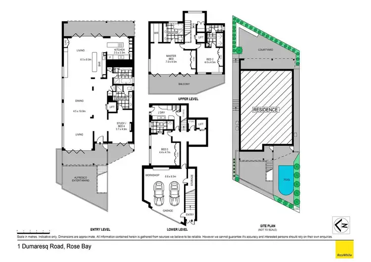Floorplan of Homely house listing, 1 Dumaresq Road, Rose Bay NSW 2029