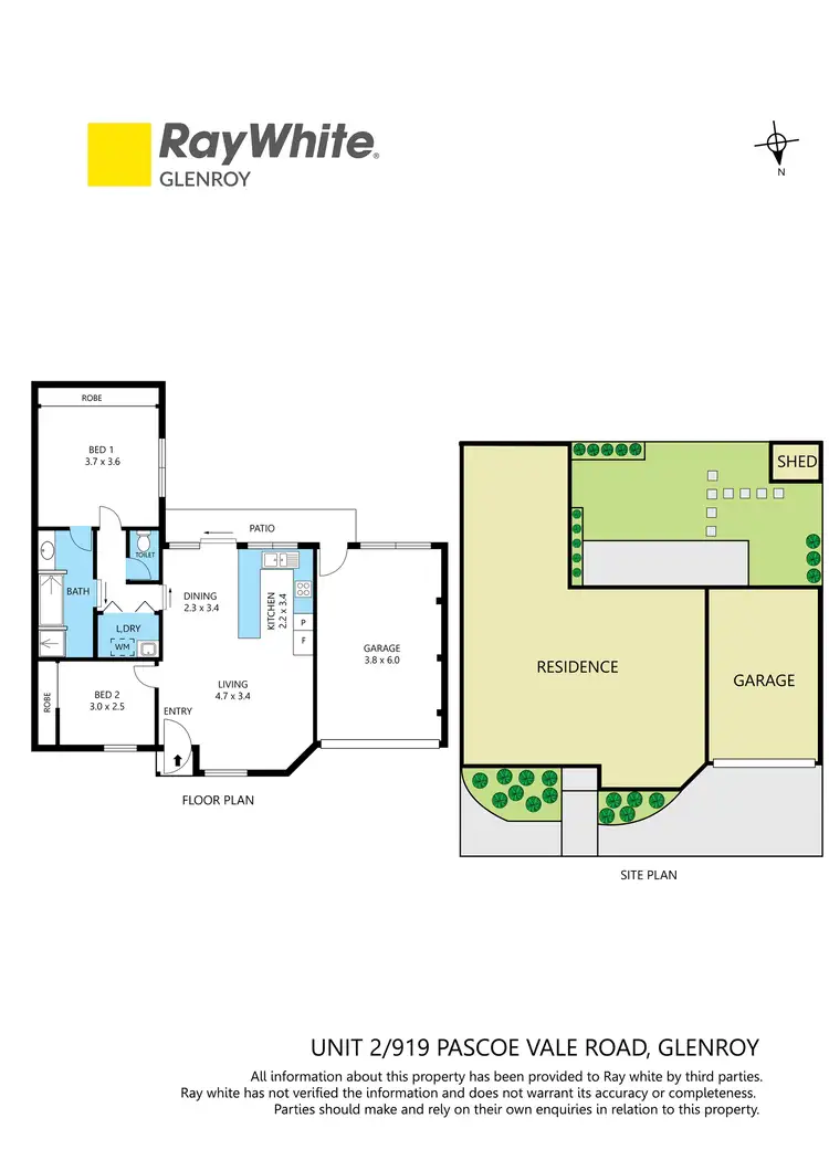 Floorplan of Homely house listing, 2/919 Pascoe Vale Road, Glenroy VIC 3046