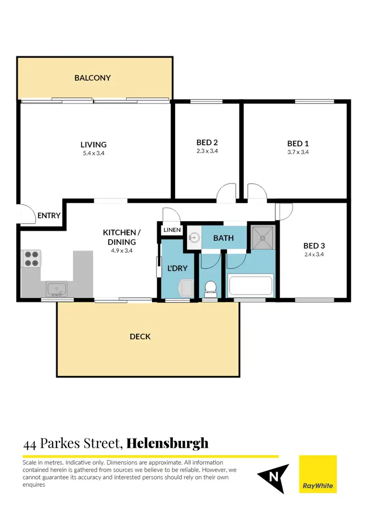 Floorplan of Homely house listing, 44 Parkes Street, Helensburgh NSW 2508