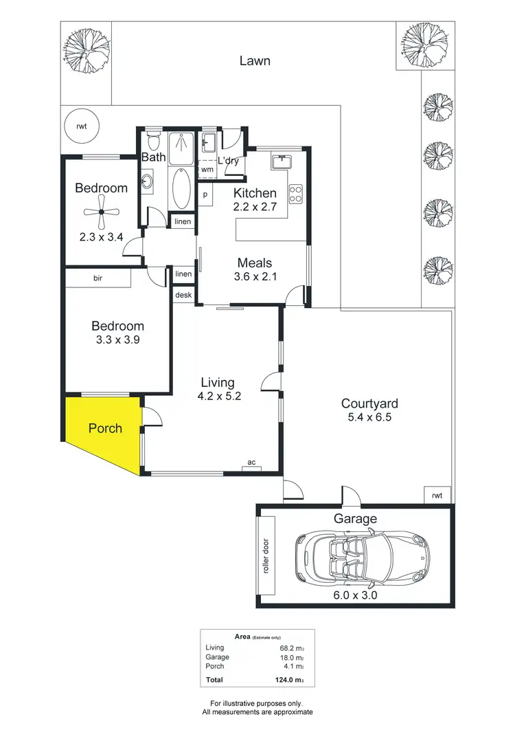 Floorplan of Homely house listing, 6/15 Dawson Street, Fullarton SA 5063