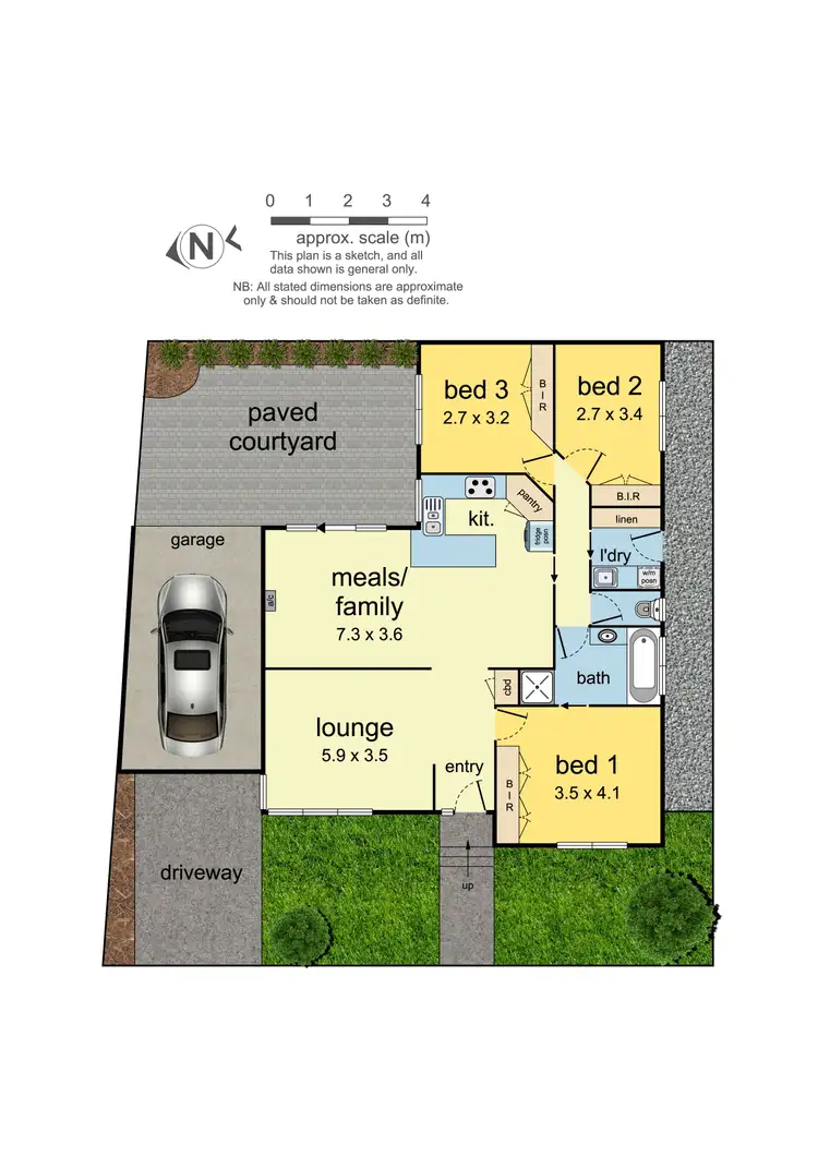 Floorplan of Homely unit listing, 9 Marcia Court, Glen Waverley VIC 3150