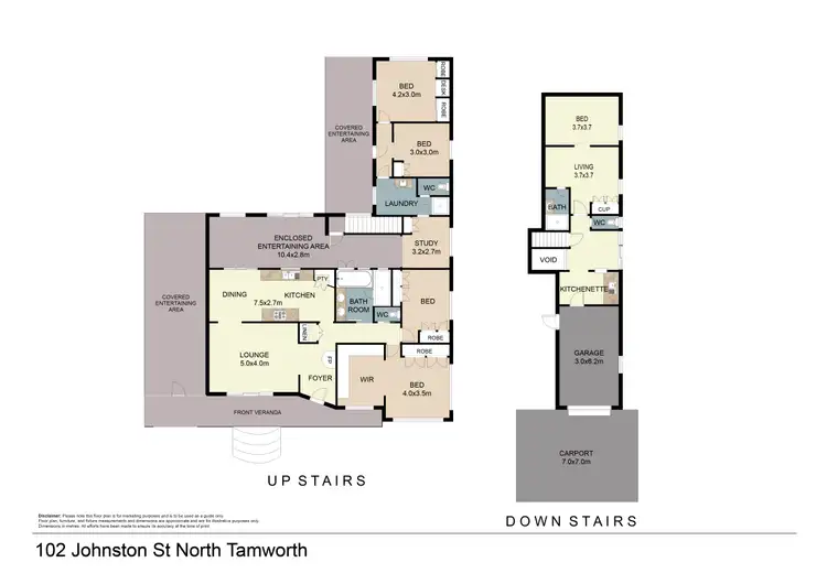 Floorplan of Homely house listing, 102 Johnston Street, Tamworth NSW 2340
