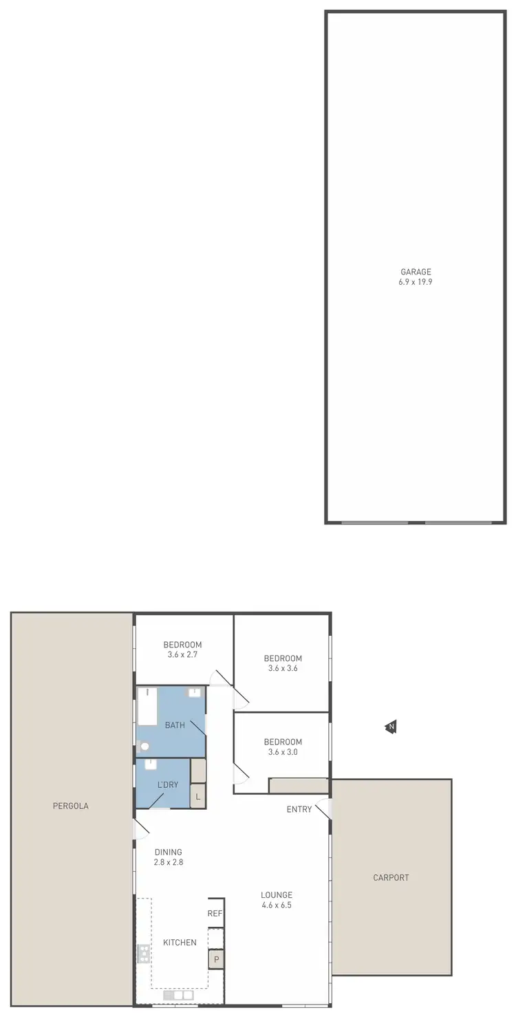Floorplan of Homely house listing, 22 Duke Street, Werribee VIC 3030