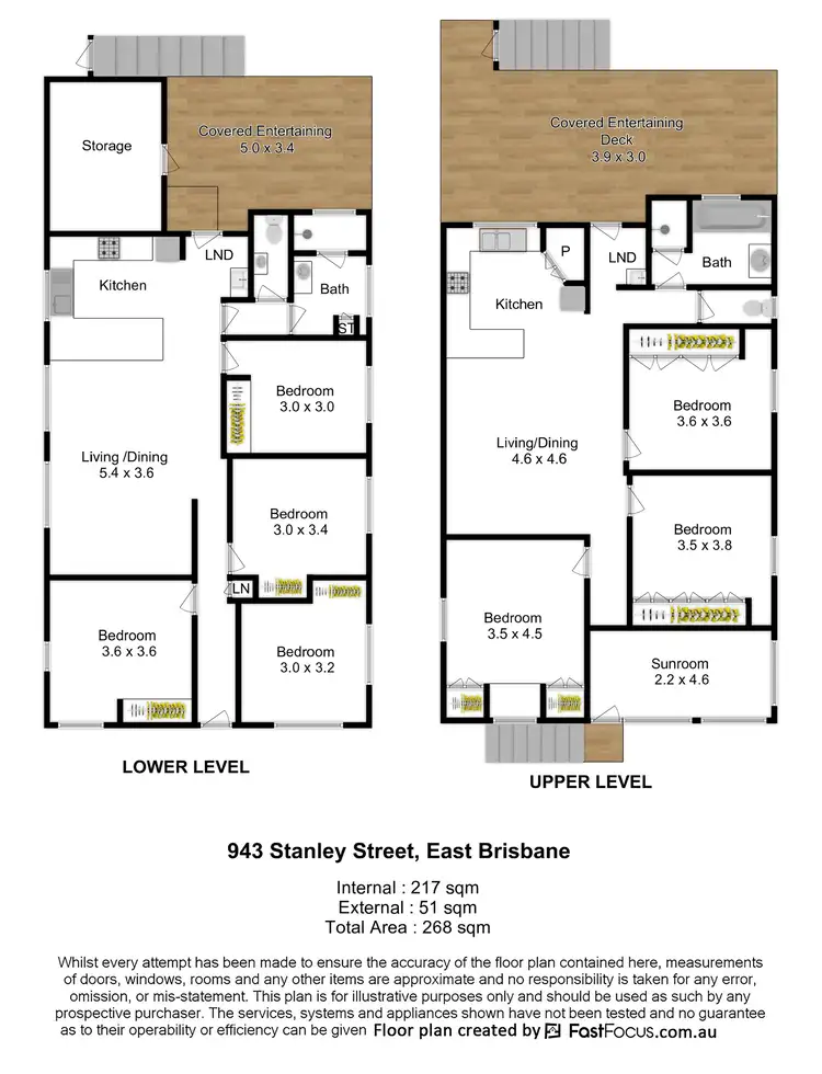 Floorplan of Homely house listing, 943 Stanley Street East, East Brisbane QLD 4169
