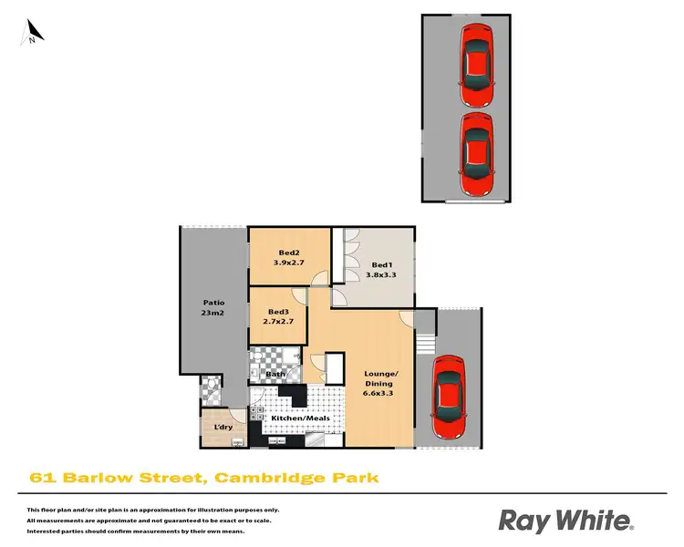 Floorplan of Homely house listing, 61 Barlow Street, Cambridge Park NSW 2747