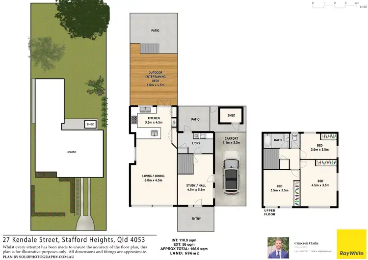 Floorplan of Homely house listing, 27 Kendale Street, Stafford Heights QLD 4053