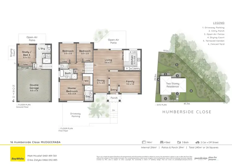 Floorplan of Homely house listing, 16 Humberside Close, Mudgeeraba QLD 4213