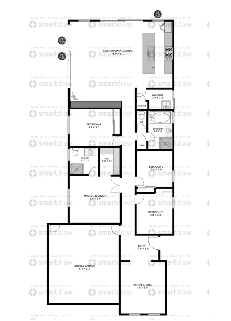 Floorplan of Homely house listing, 42 Bellini Way, Mernda VIC 3754