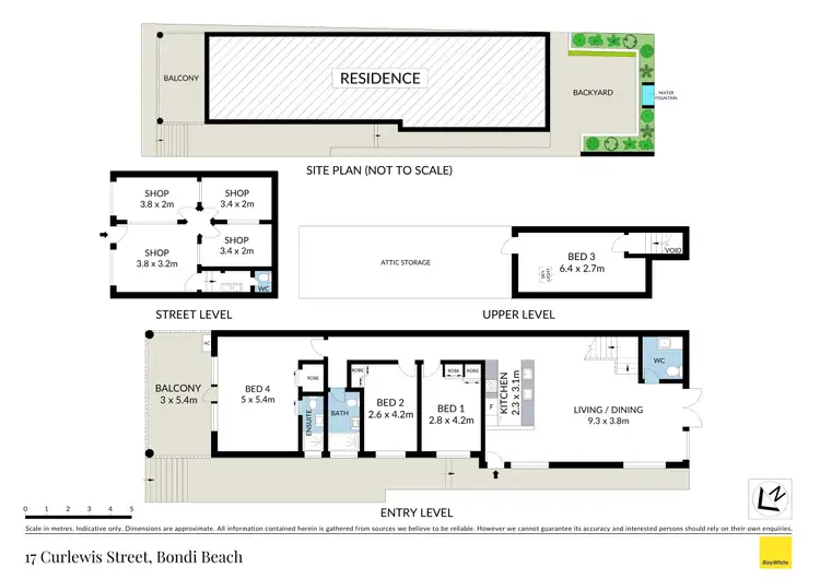 Floorplan of Homely house listing, 17 Curlewis Street, Bondi Beach NSW 2026