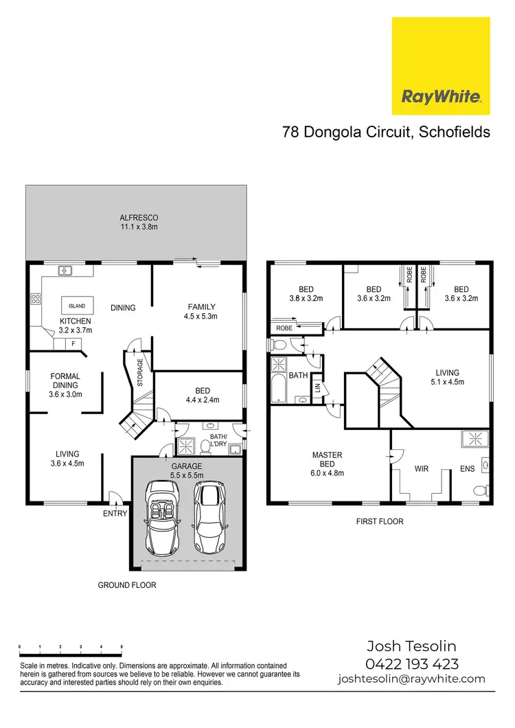 Floorplan of Homely house listing, 78 Dongola Circuit, Schofields NSW 2762