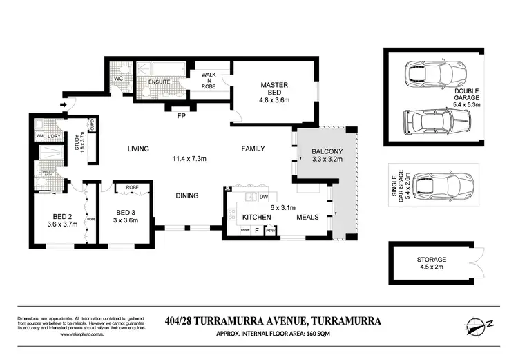 Floorplan of Homely house listing, 404/28 Turramurra Avenue, Turramurra NSW 2074