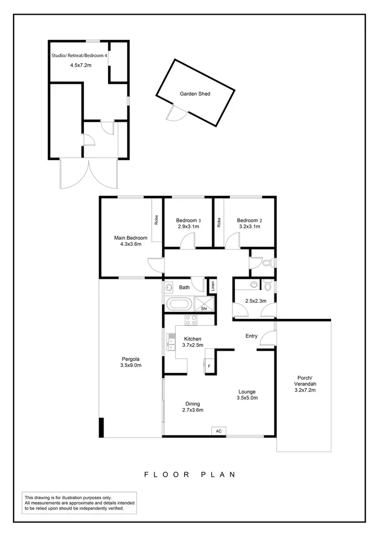 Floorplan of Homely house listing, 118 Halsey Road, Henley Beach South SA 5022