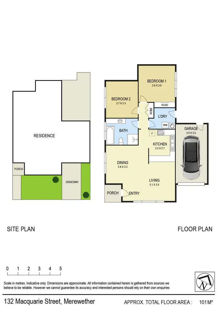 Floorplan of Homely villa listing, 1/32 Macquarie Street, Merewether NSW 2291