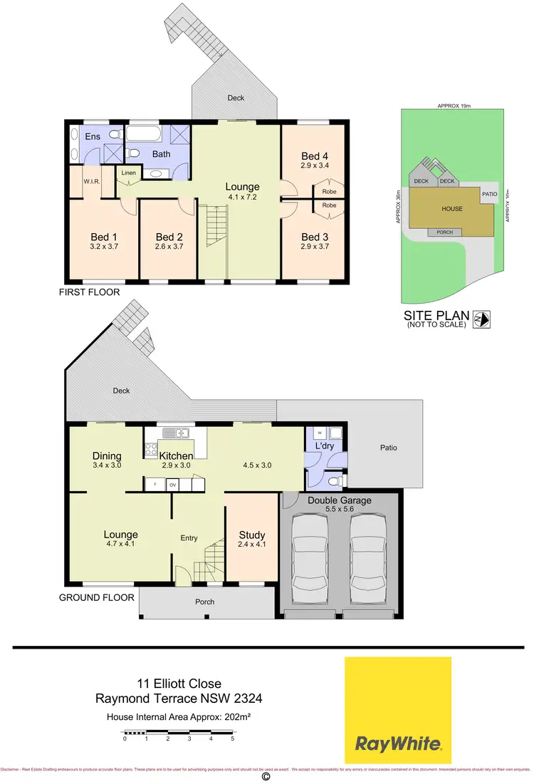 Floorplan of Homely house listing, 11 Elliott Close, Raymond Terrace NSW 2324