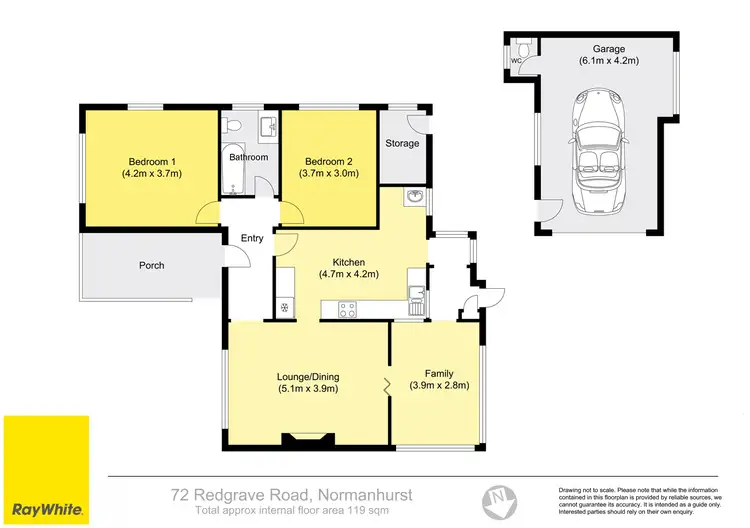 Floorplan of Homely house listing, 72 Redgrave Road, Normanhurst NSW 2076