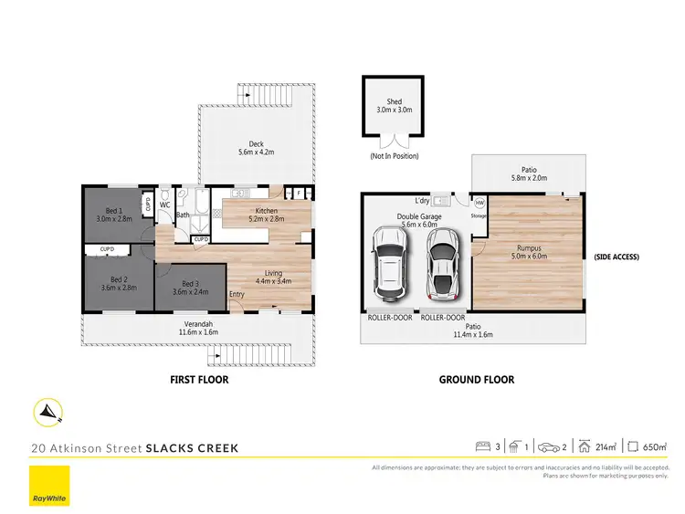 Floorplan of Homely house listing, 20 Atkinson Street, Slacks Creek QLD 4127