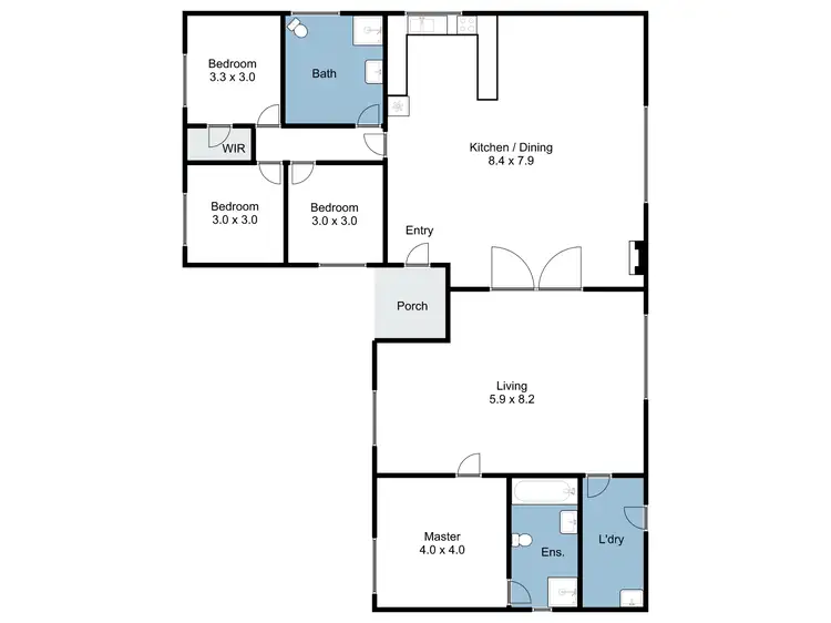 Floorplan of Homely house listing, 26 Magiltan Drive, Strathbogie VIC 3666
