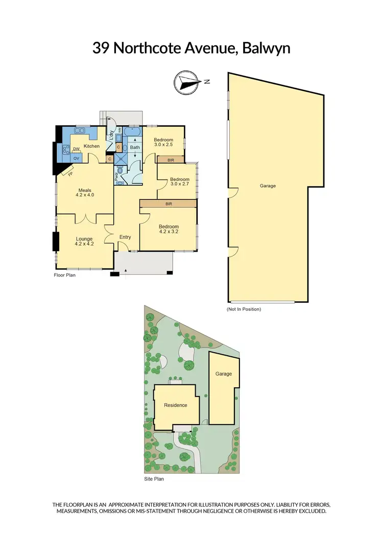 Floorplan of Homely house listing, 39 Northcote Avenue, Balwyn VIC 3103