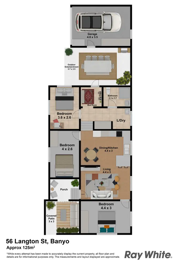 Floorplan of Homely house listing, 56 Langton Street, Banyo QLD 4014