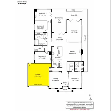 Floorplan of Homely house listing, 2 Finnis Street, Blakeview SA 5114