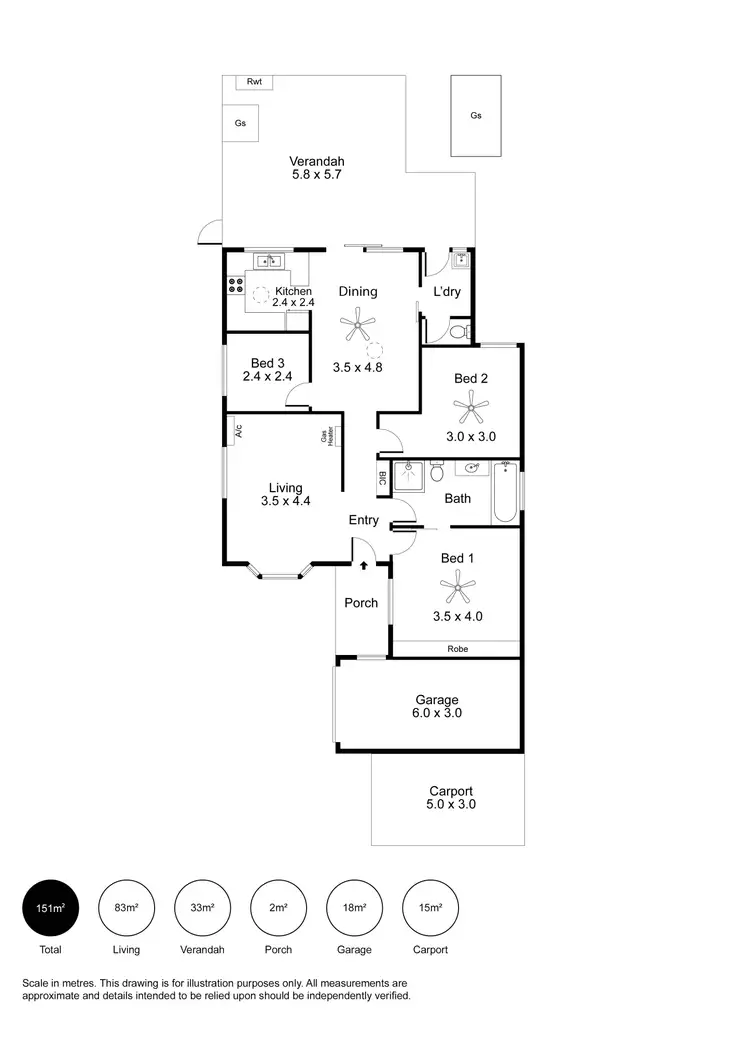 Floorplan of Homely house listing, 2/24 Seaton Terrace, Seaton SA 5023
