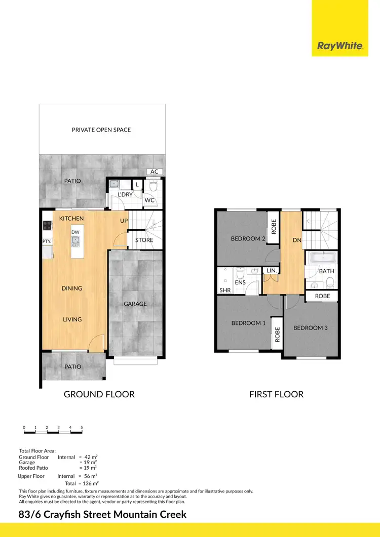 Floorplan of Homely house listing, 83/6 Crayfish Street, Mountain Creek QLD 4557