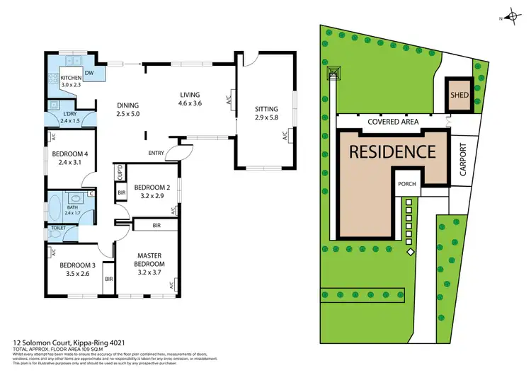 Floorplan of Homely house listing, 12 Solomon Court, Kippa-Ring QLD 4021