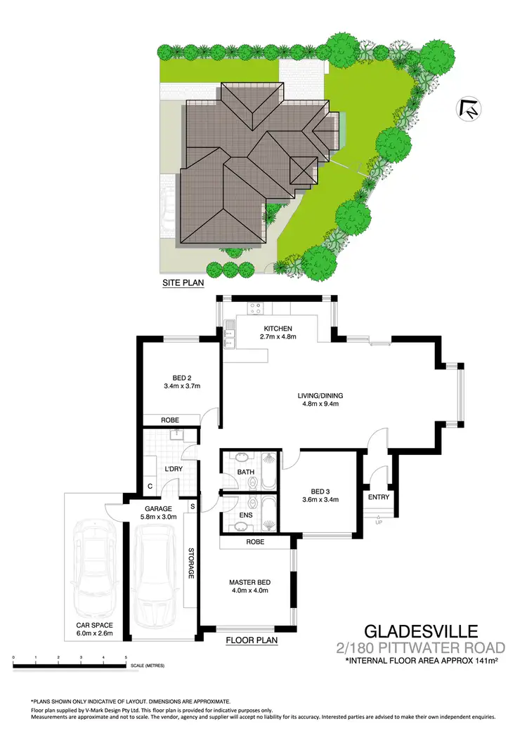 Floorplan of Homely villa listing, 2/180 Pittwater Road, Gladesville NSW 2111