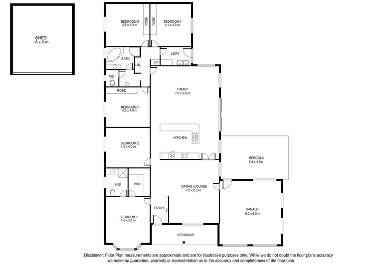 Floorplan of Homely house listing, 19 Kookaburra Court, Mount Gambier SA 5290