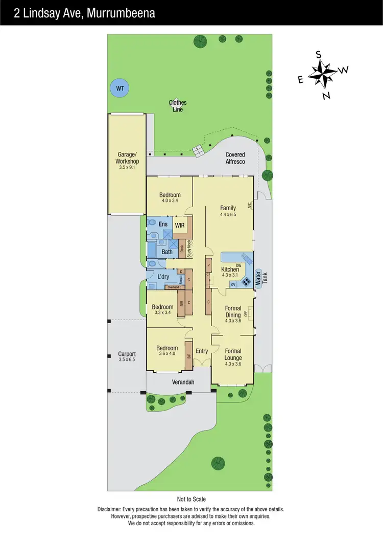 Floorplan of Homely house listing, 2 Lindsay Avenue, Murrumbeena VIC 3163