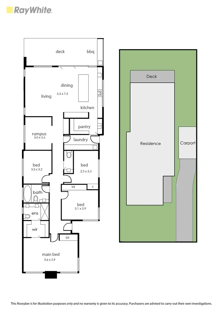 Floorplan of Homely house listing, 125 Yuille Street, Frankston South VIC 3199