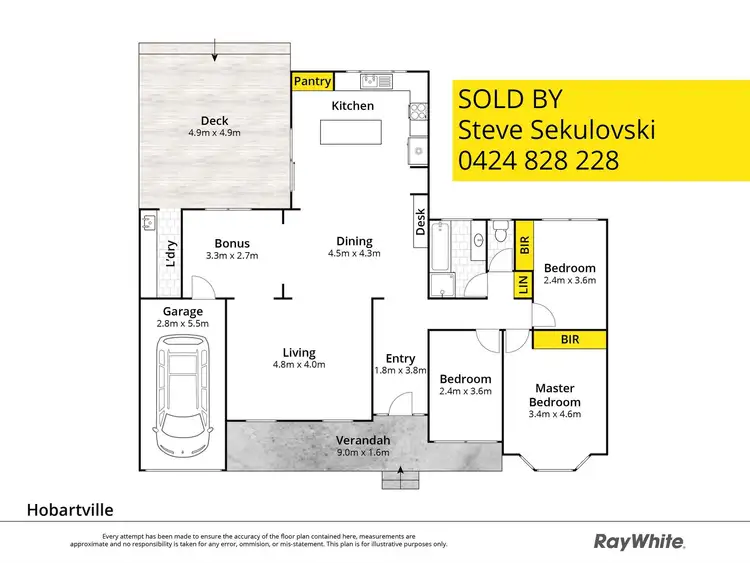 Floorplan of Homely house listing, 8 Thompson Avenue, Hobartville NSW 2753