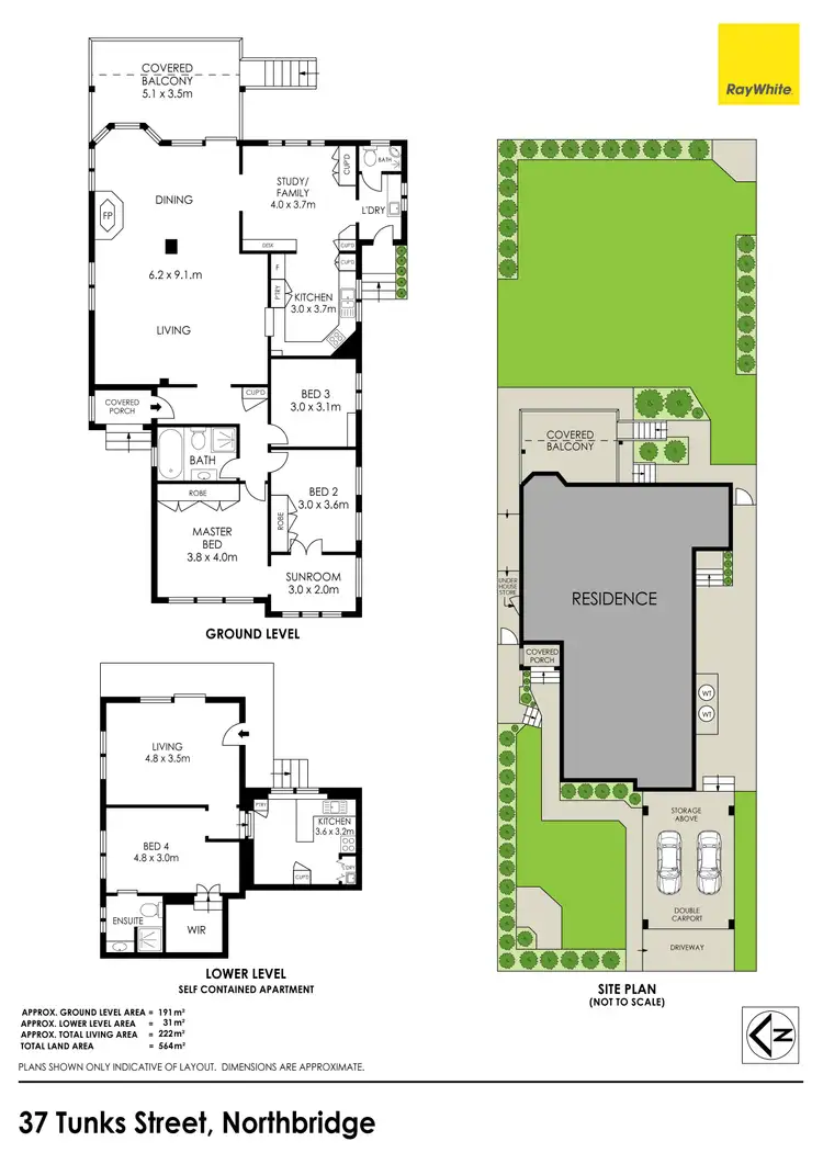 Floorplan of Homely house listing, 37 Tunks Street, Northbridge NSW 2063