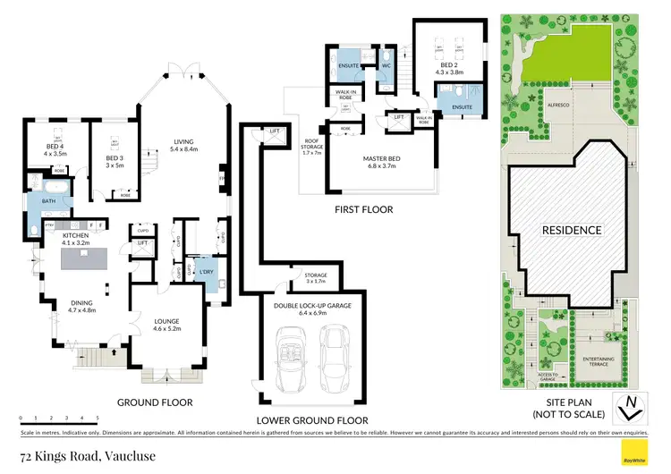 Floorplan of Homely house listing, 72 Kings Road, Vaucluse NSW 2030