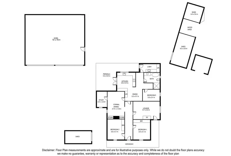 Floorplan of Homely house listing, 105 Tollner Road, Compton SA 5291