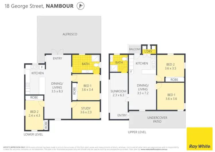 Floorplan of Homely house listing, 18 George Street, Nambour QLD 4560