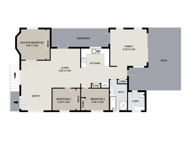 Floorplan of Homely house listing, 43 Boles Street, West Gladstone QLD 4680