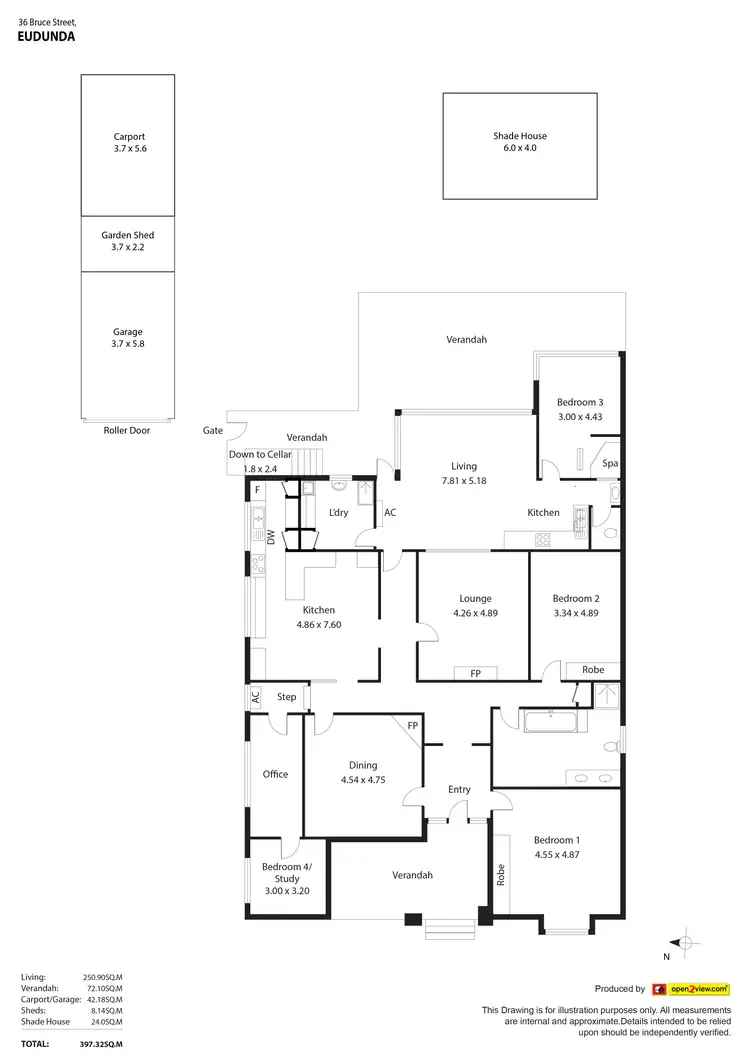 Floorplan of Homely house listing, 36 Bruce Street, Eudunda SA 5374