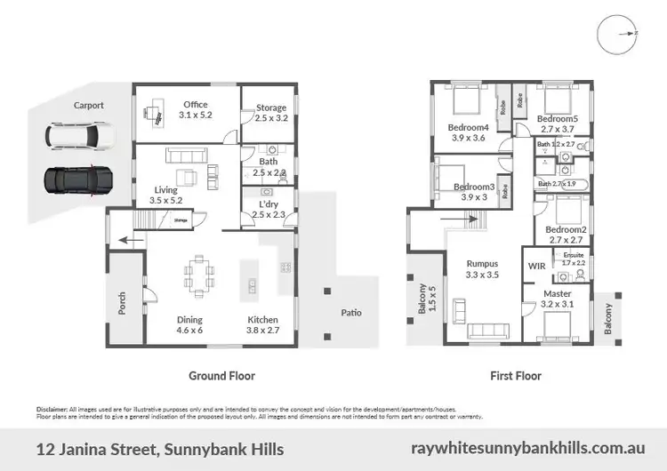Floorplan of Homely house listing, 12 Janina Street, Sunnybank Hills QLD 4109