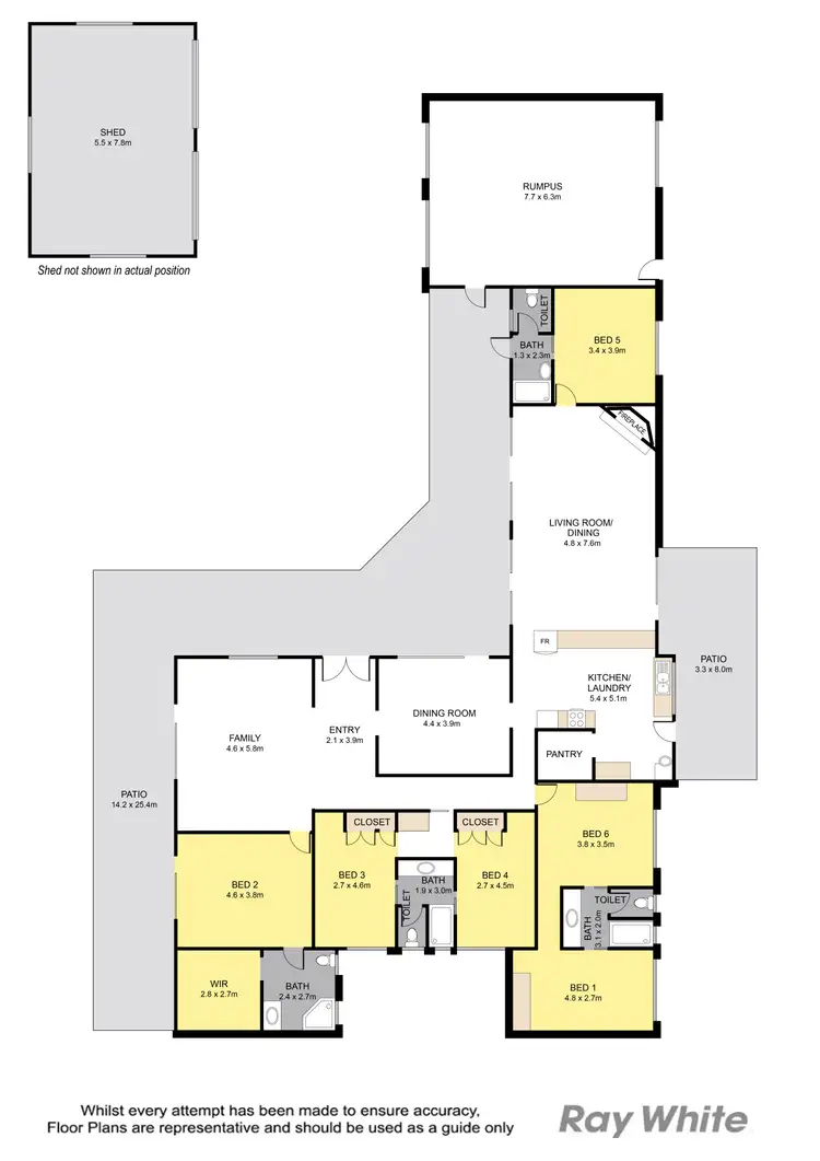 Floorplan of Homely house listing, 7 Thompson Road, Dakabin QLD 4503