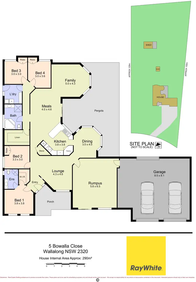 Floorplan of Homely house listing, 5 Bowalla Close, Wallalong NSW 2320