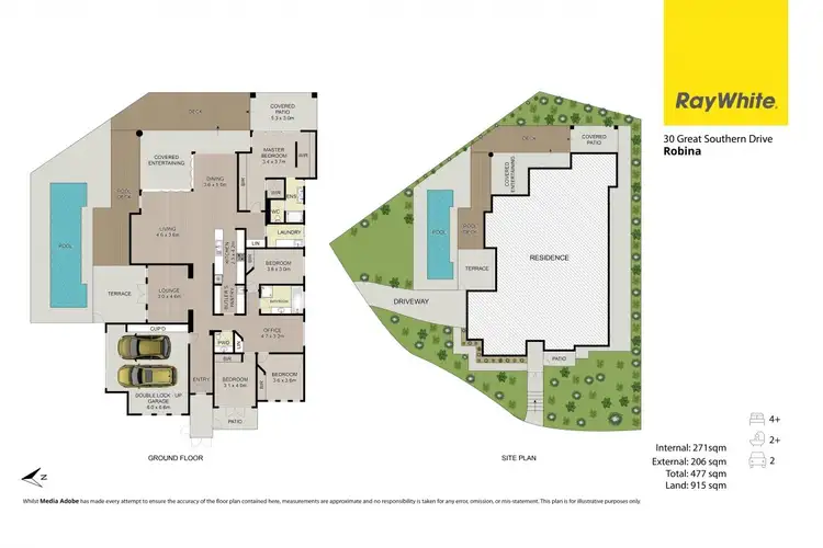 Floorplan of Homely house listing, 30 Great Southern Drive, Robina QLD 4226