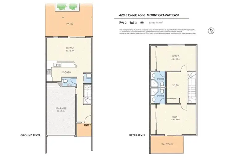 Floorplan of Homely townhouse listing, 4/215 Creek Road, Mount Gravatt East QLD 4122